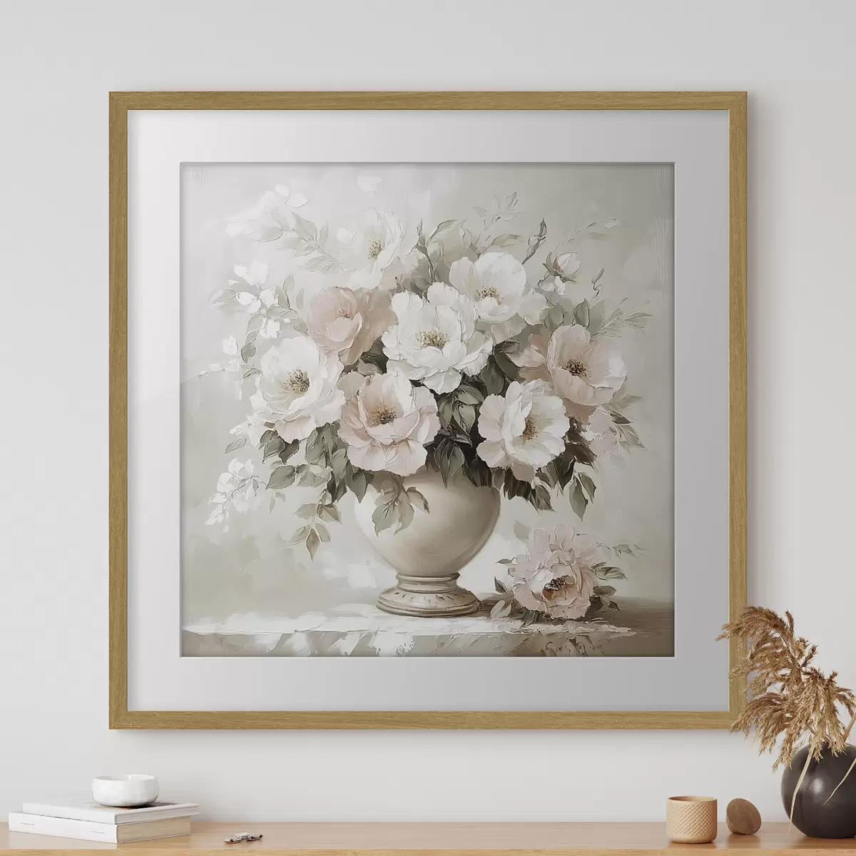 Poster Blumenstrauß in einer Vase f41842