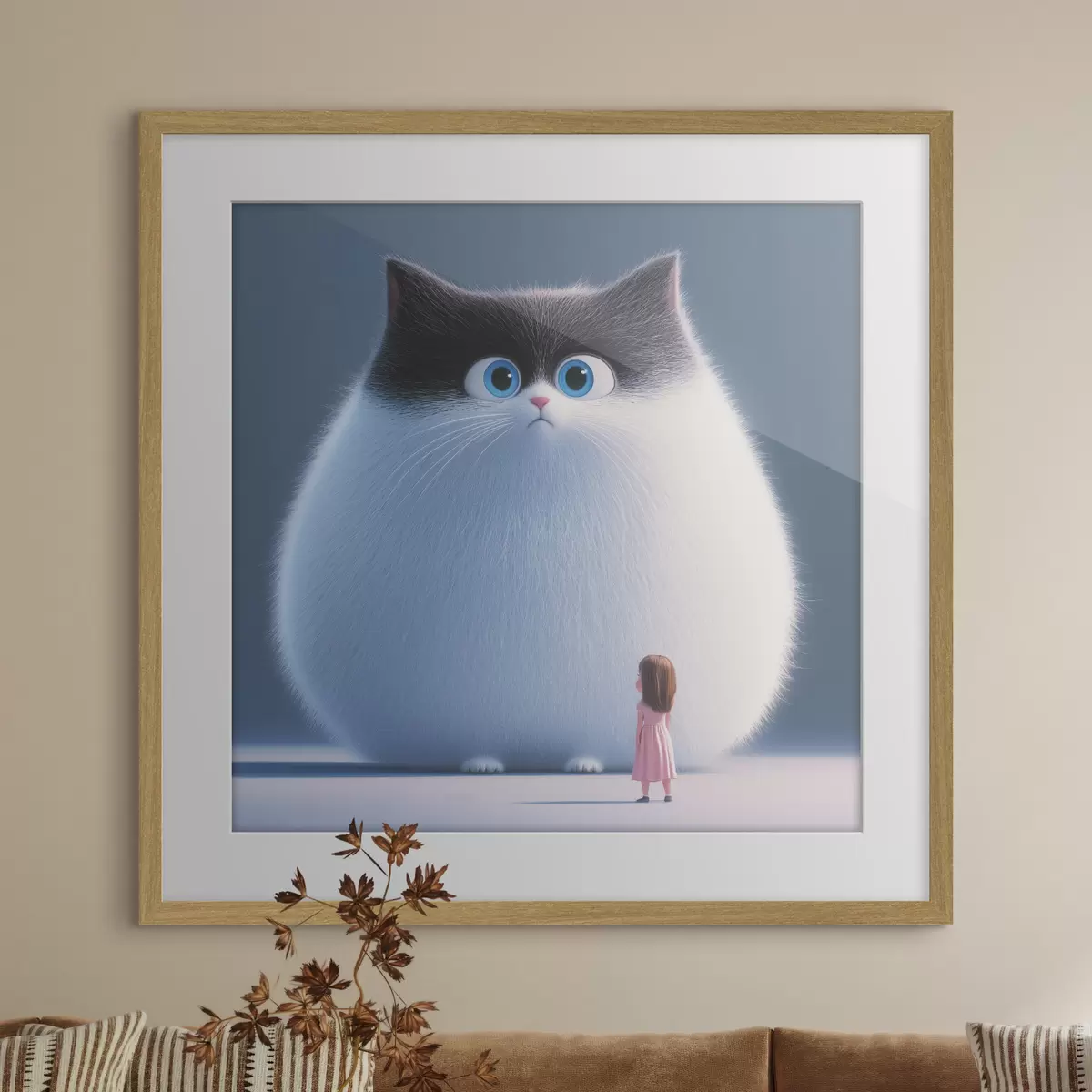 Poster Katze und Rhythmus f41974