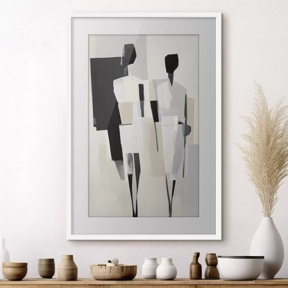Poster Silhouette und Seele f41844