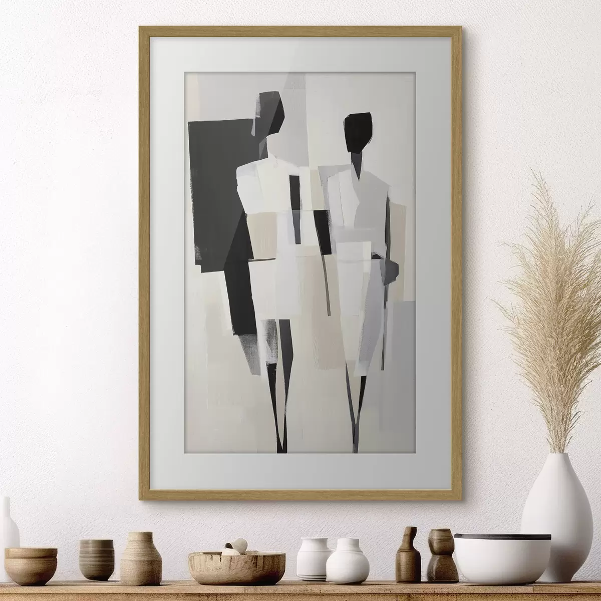 Poster Silhouette und Seele f41844