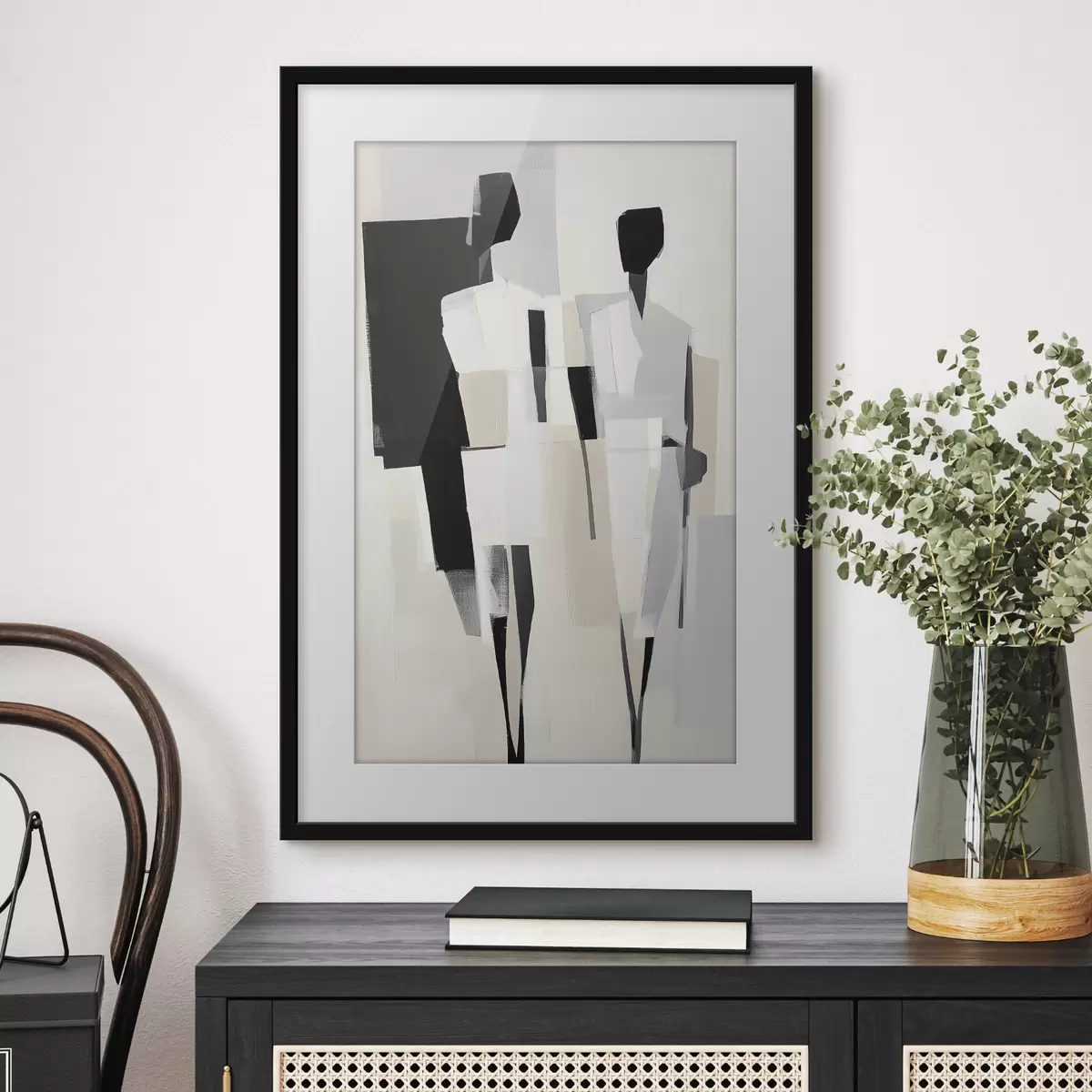 Poster Silhouette und Seele f41844
