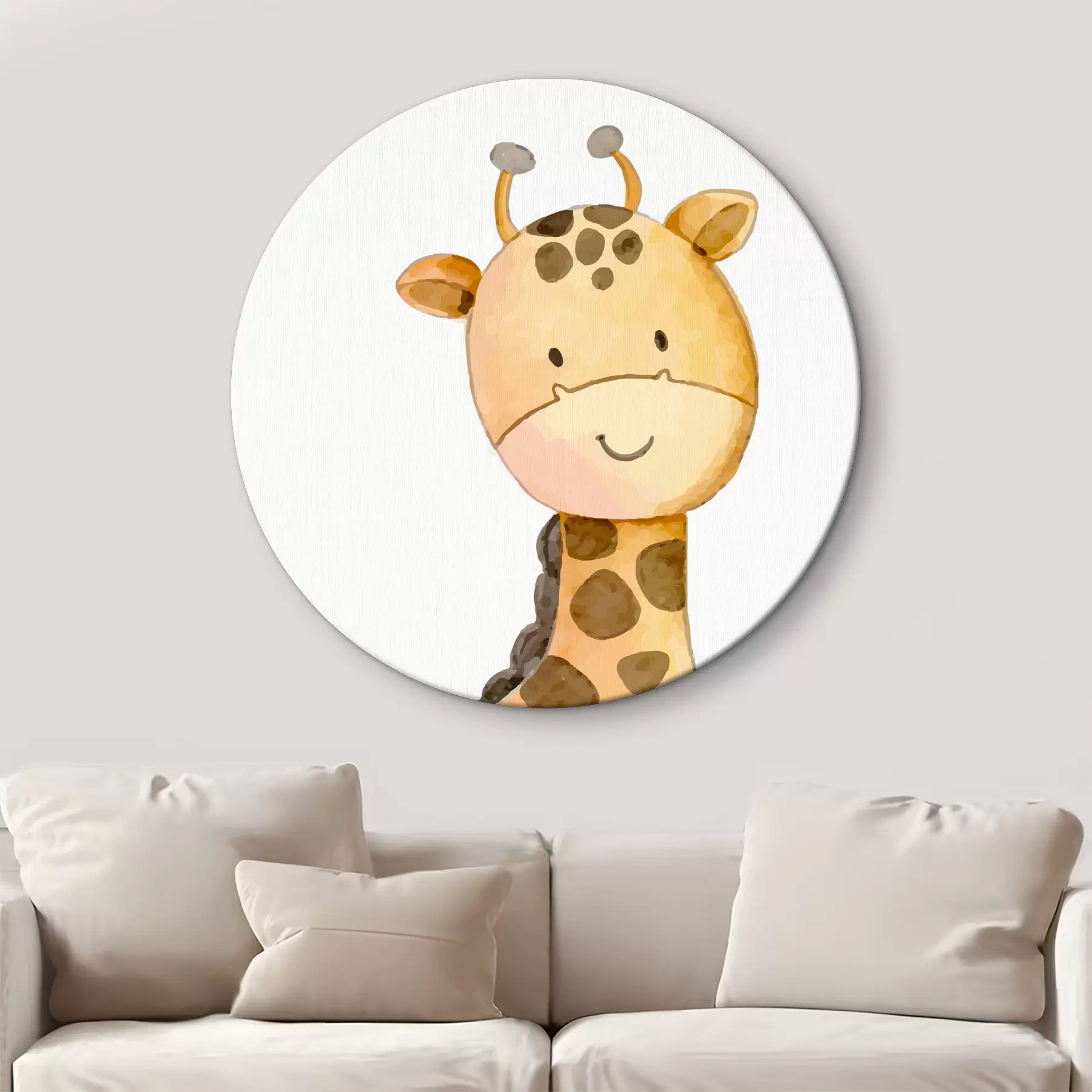Fototapete Eine hübsche Giraffe r37920