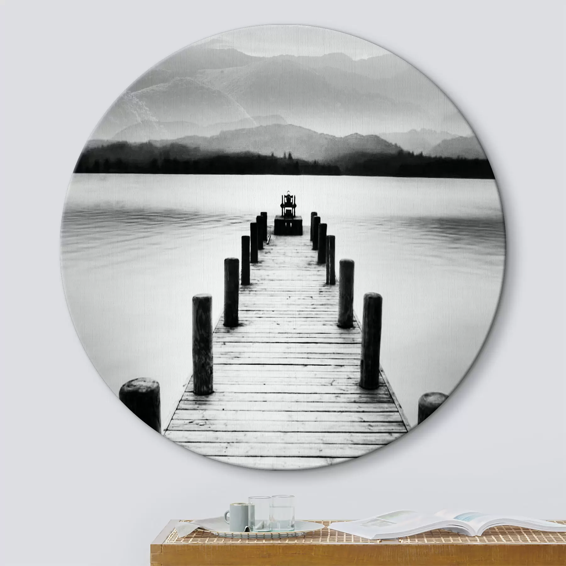 Fototapete Wasser, Wolken und Himmel r03914