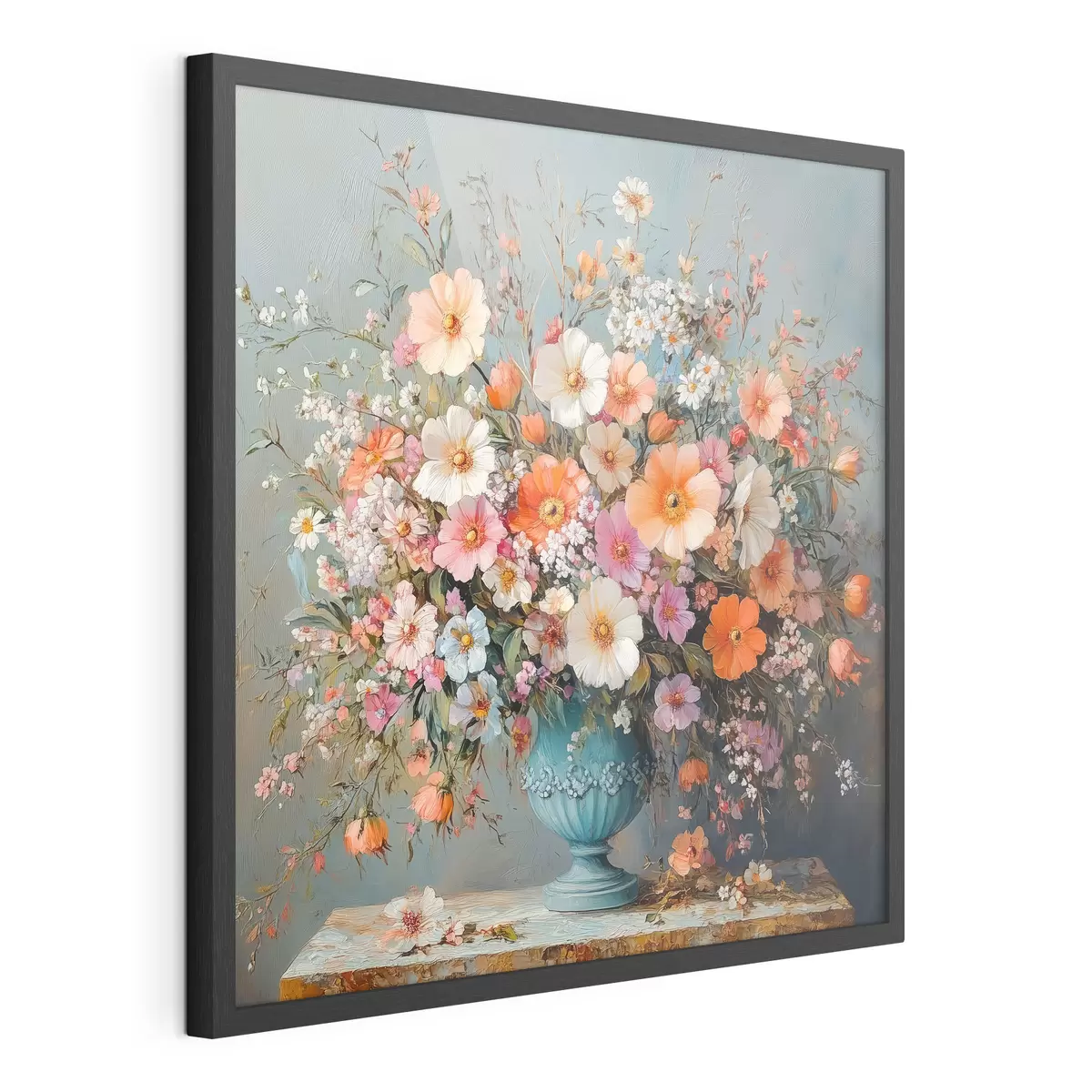 Poster leuchtende Wildblumen in einer Vase f42022