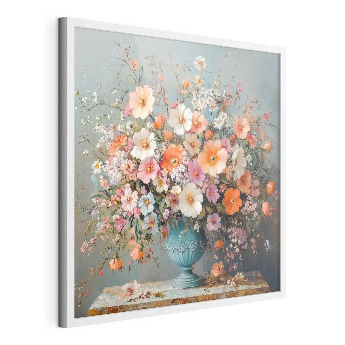 Poster leuchtende Wildblumen in einer Vase f42022