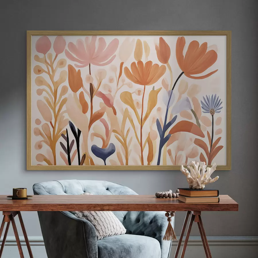 Fototapete Abstrakte Pflanzen und Blumen f42034
