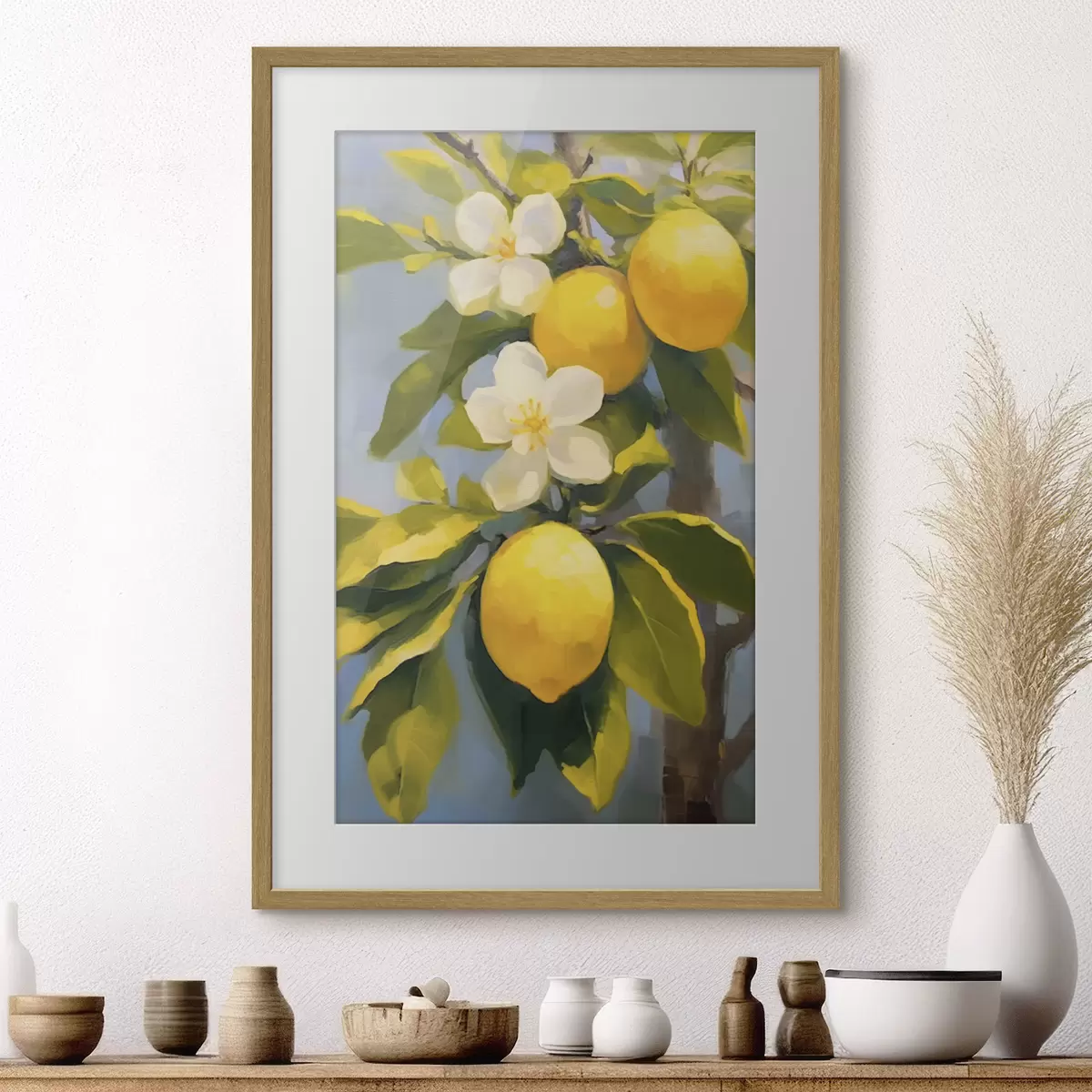 Poster Küche und Frieden f41791