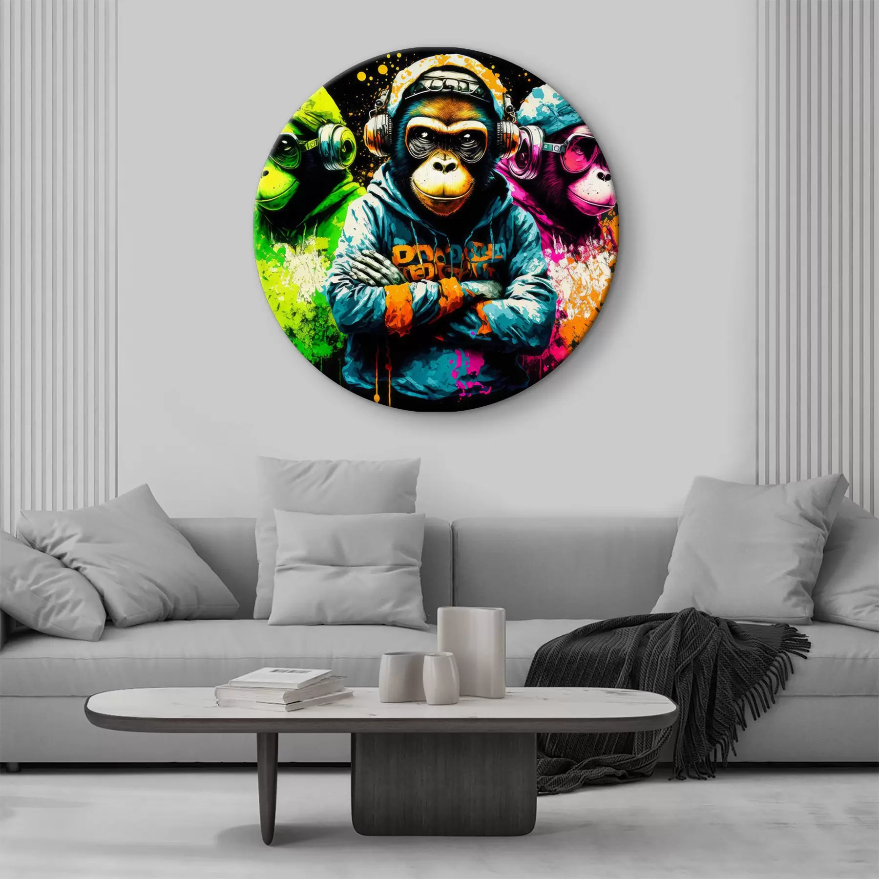 Fototapete Ärmel, Primat und Schrift r34887