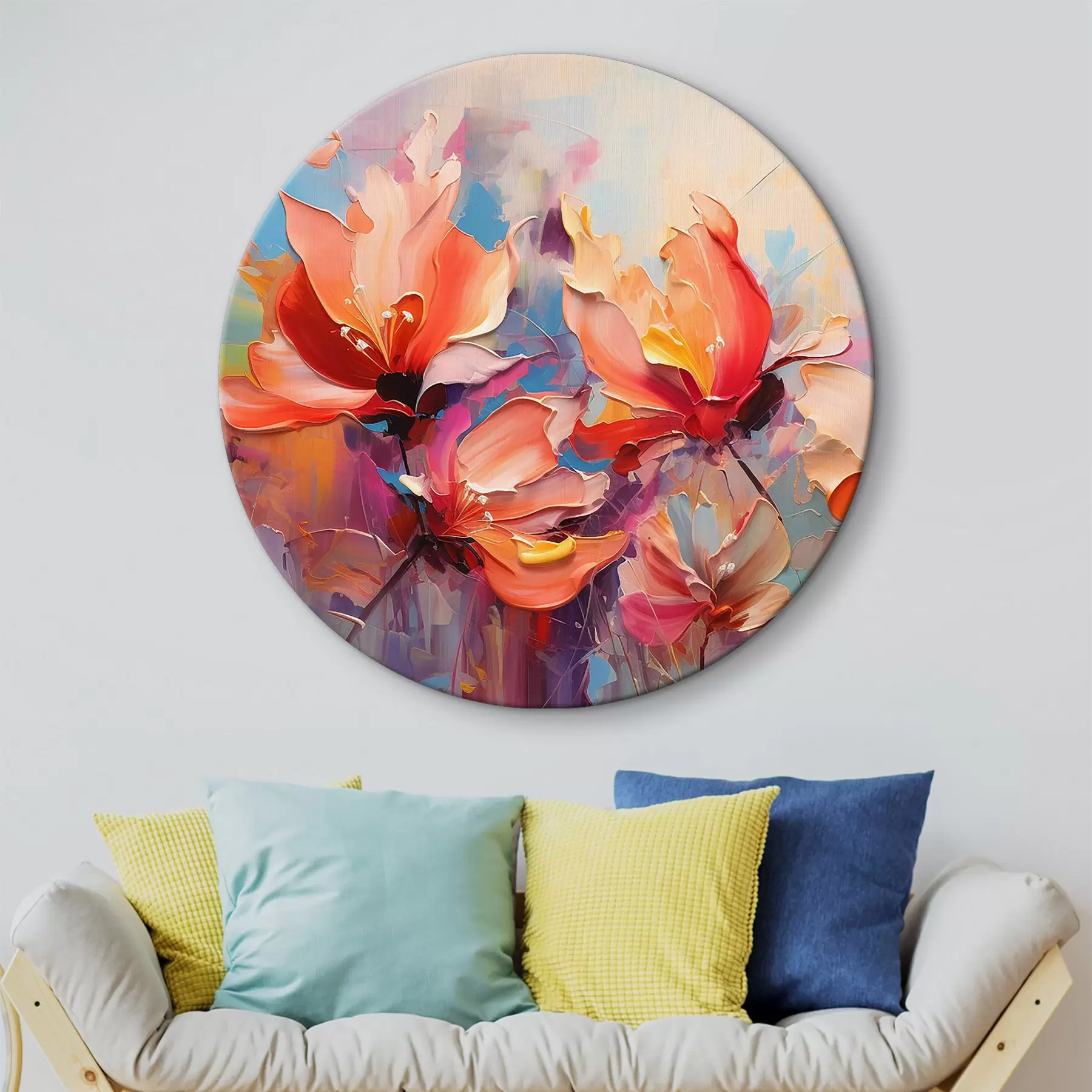 Fototapete Aquarellierte Blumen r37535