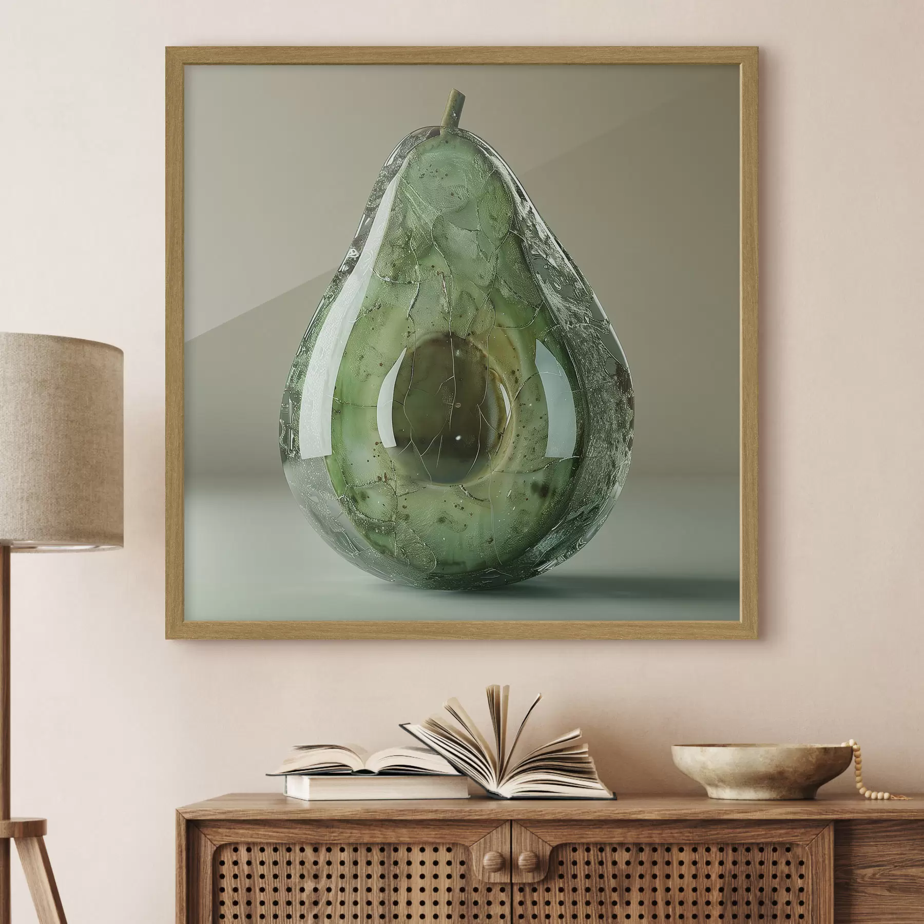Fototapete Gemüse, Glas Avocado f42068