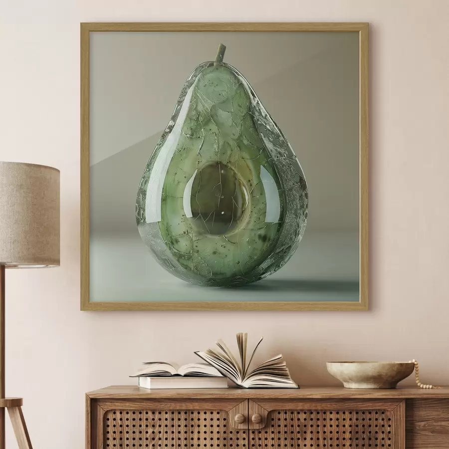 Fototapete Gemüse, Glas Avocado f42068