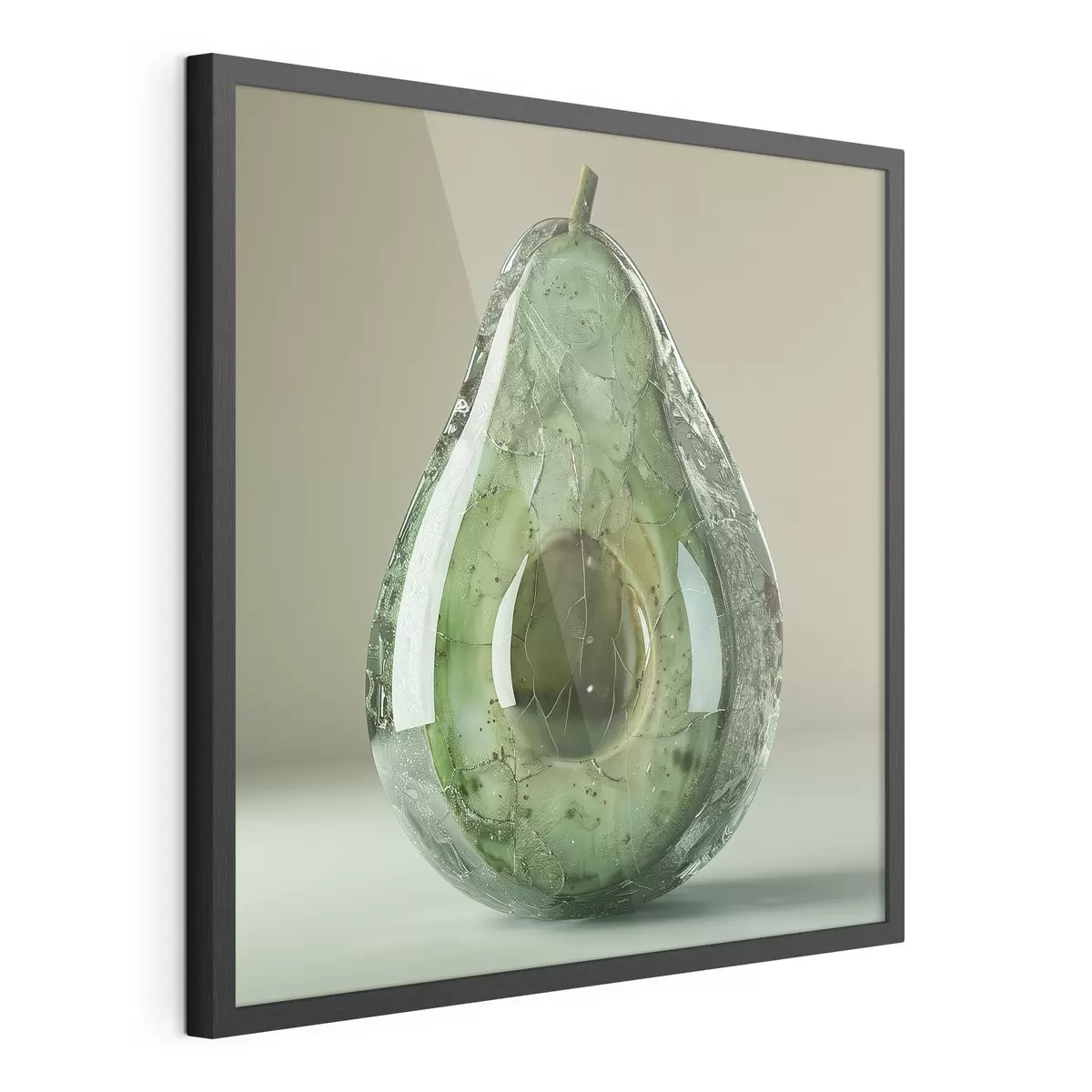 Poster Gemüse, Glas Avocado f42068