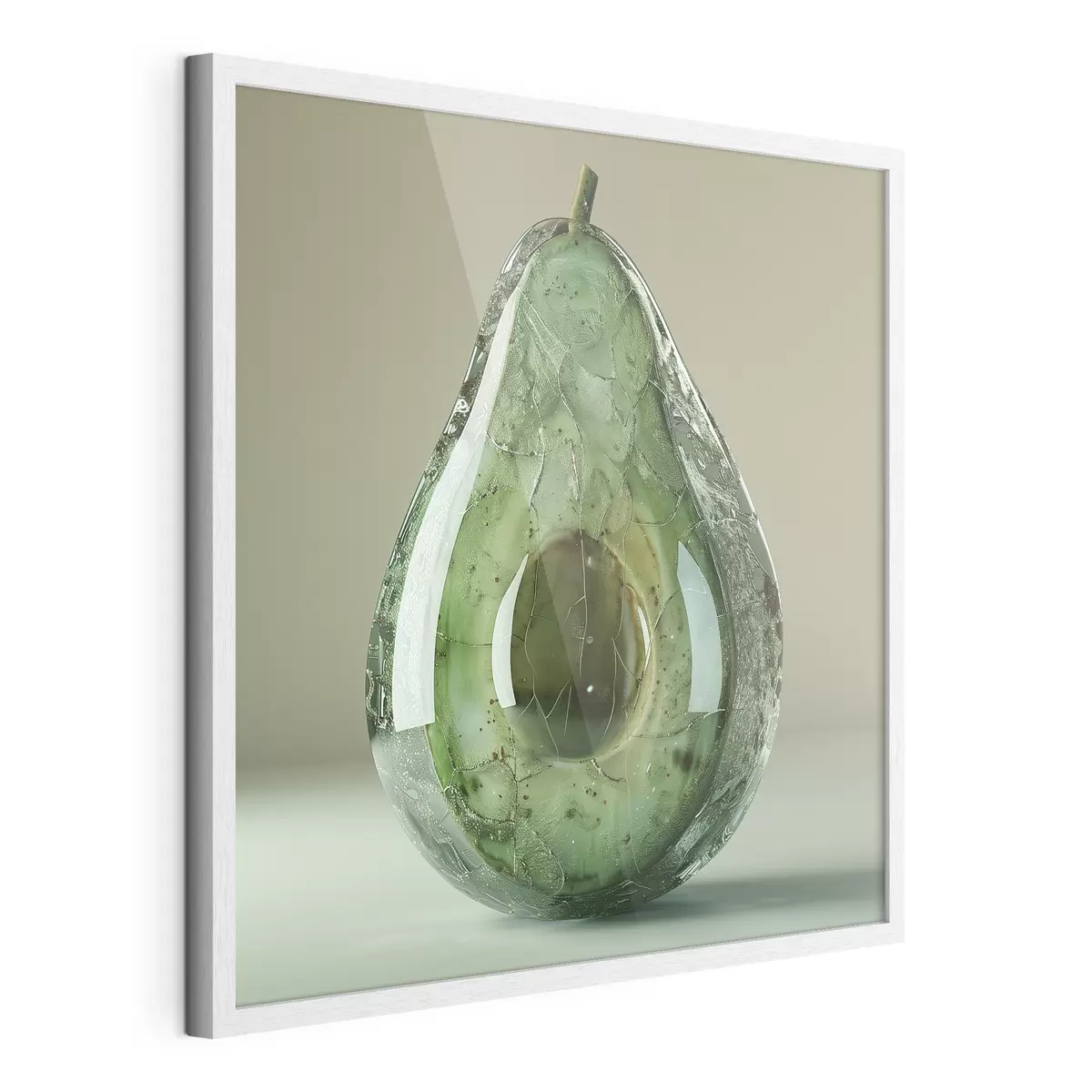 Poster Gemüse, Glas Avocado f42068