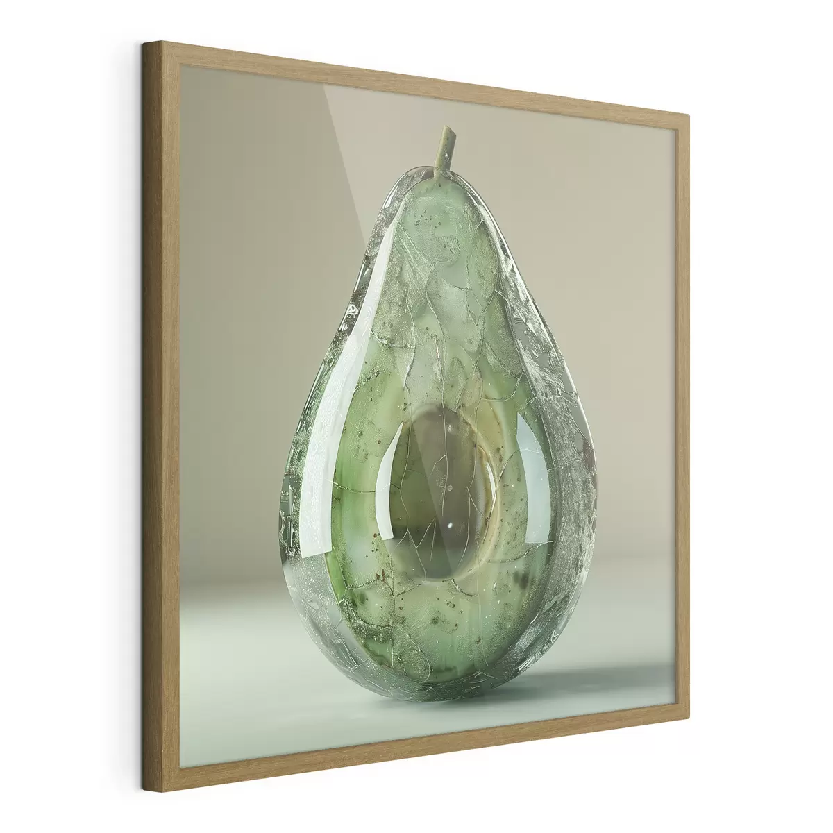 Poster Gemüse, Glas Avocado f42068