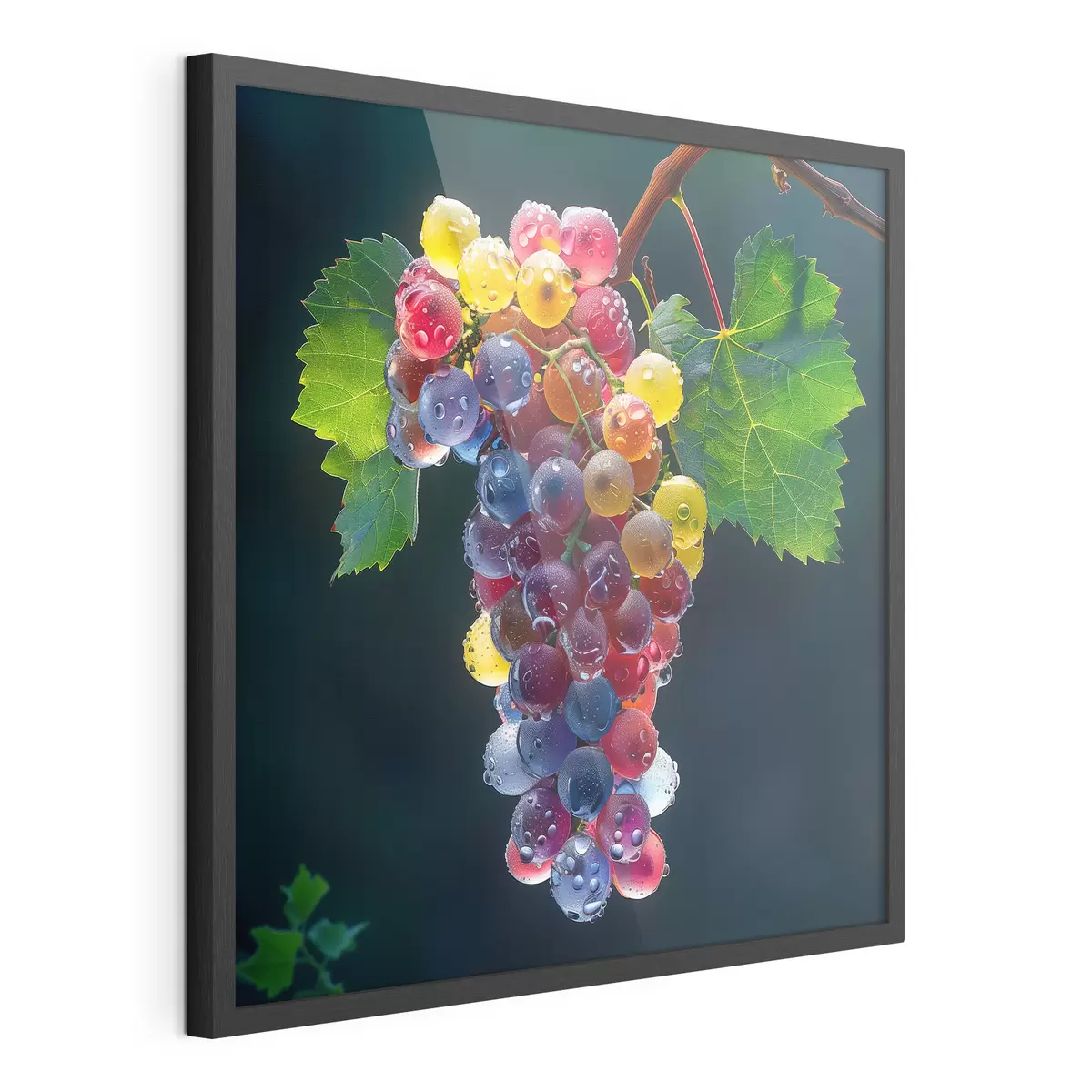 Poster Früchte, Weintrauben f42071