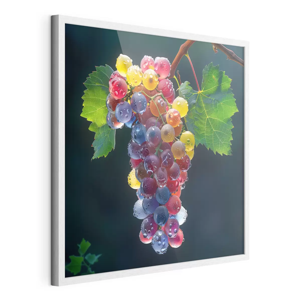 Poster Früchte, Weintrauben f42071