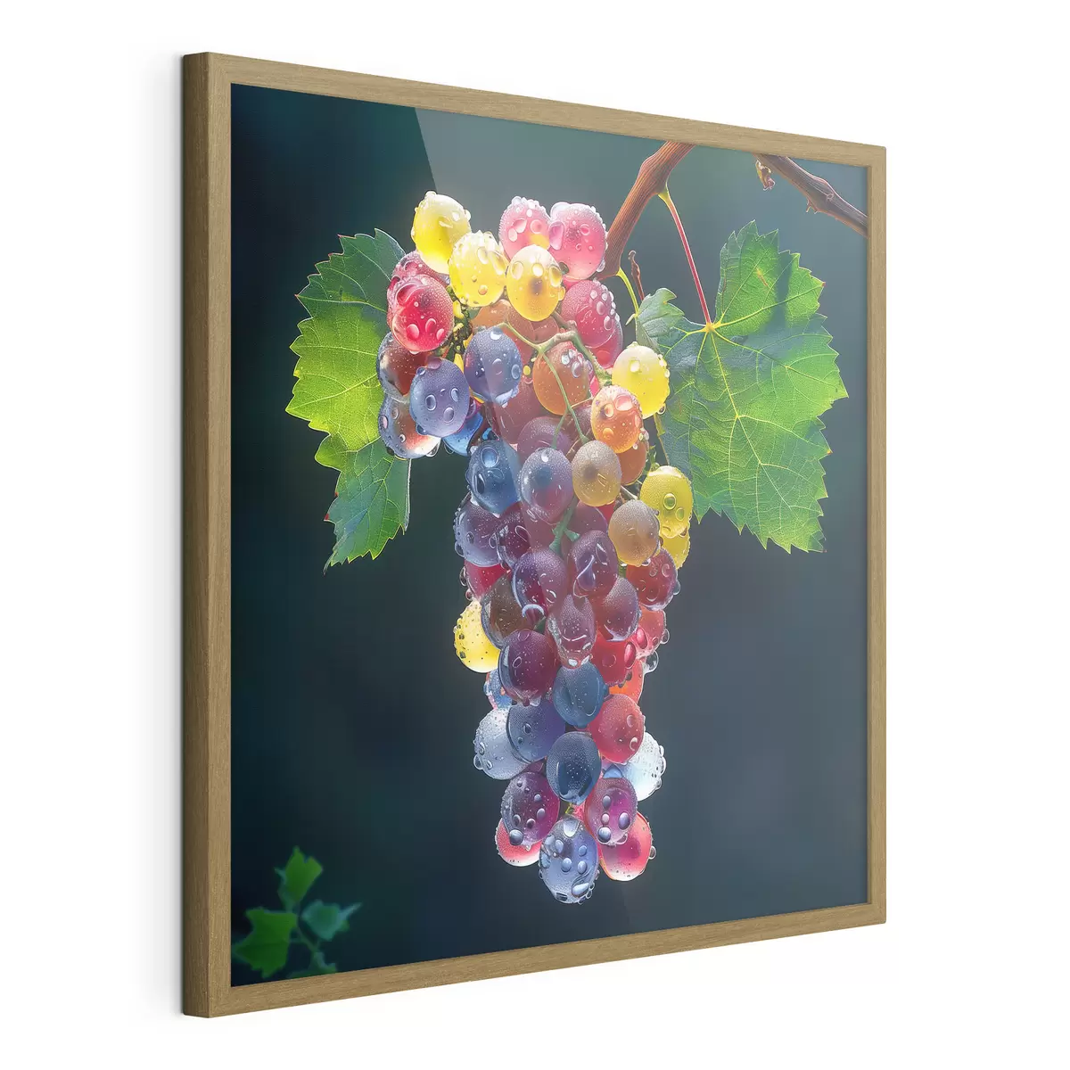 Poster Früchte, Weintrauben f42071
