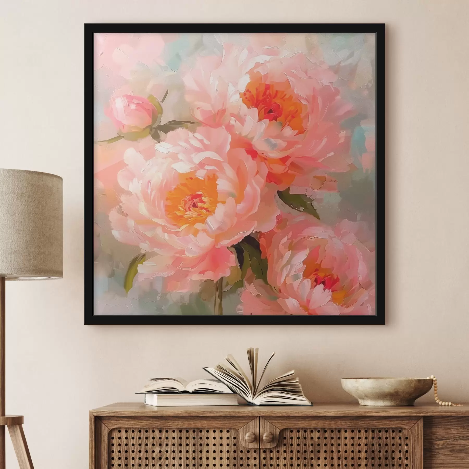 Fototapete Zarte Blüten in sanften Pastelltönen f38928