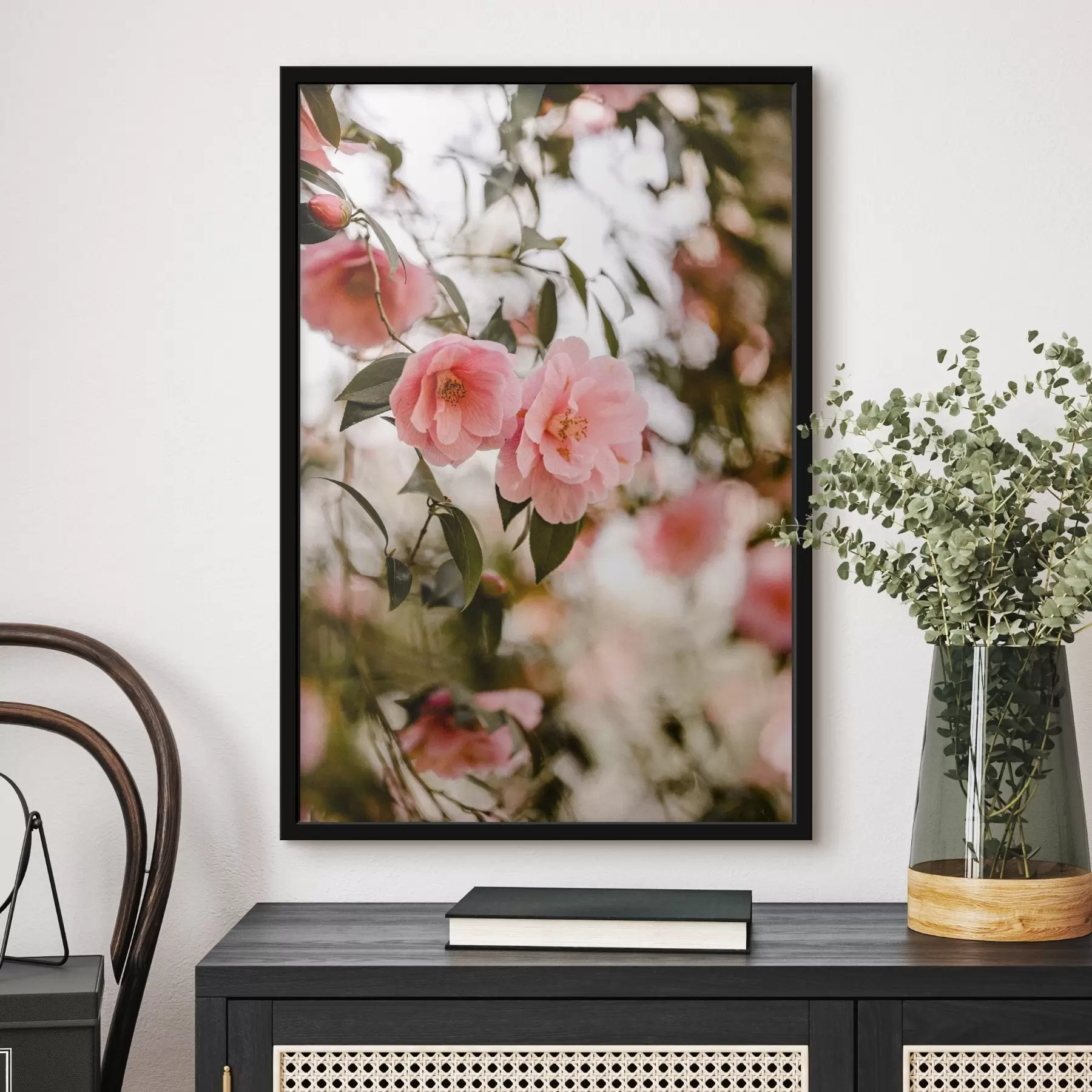 Fototapete Rosa Blüten am Baum f36709