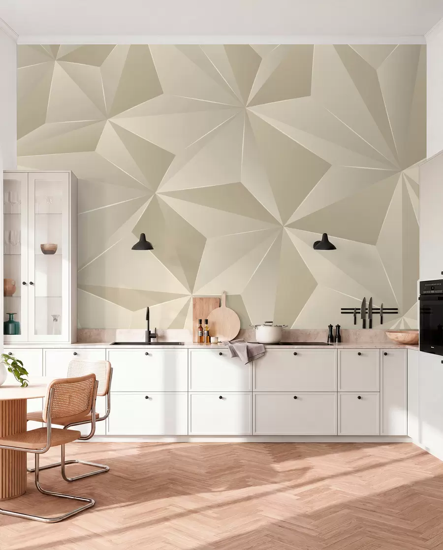 Fototapete Beiges geometrisches Relief u42449