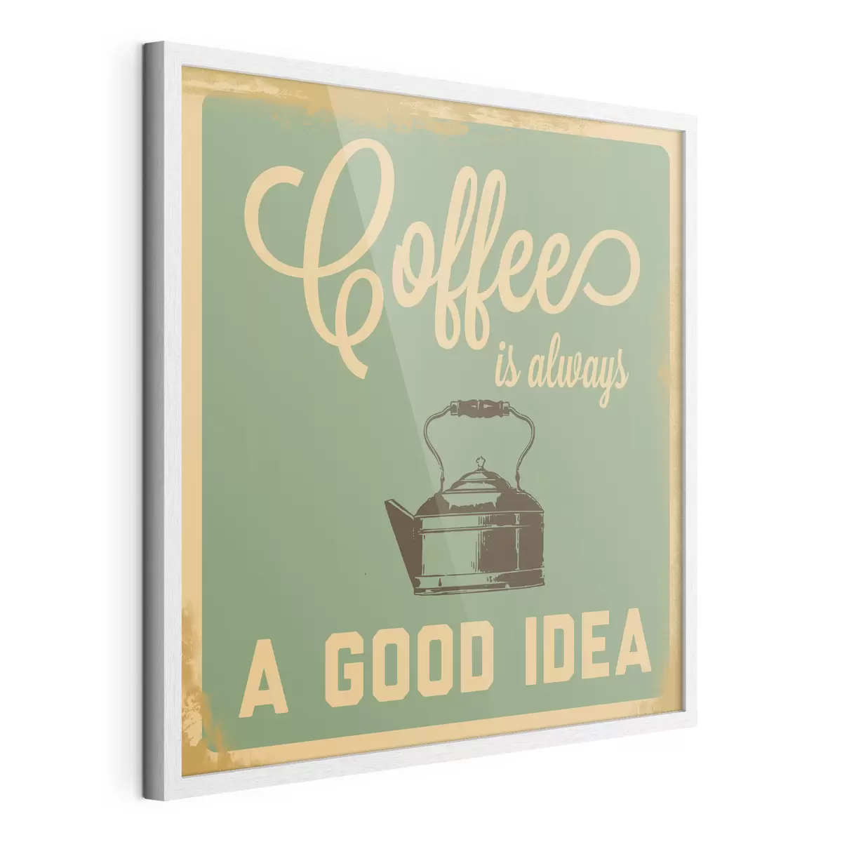 Poster Kaffee und Freude f07842