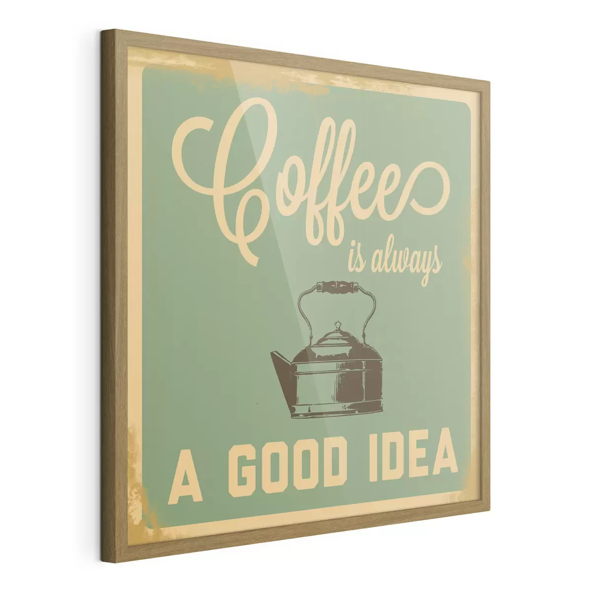 Poster Kaffee und Freude f07842