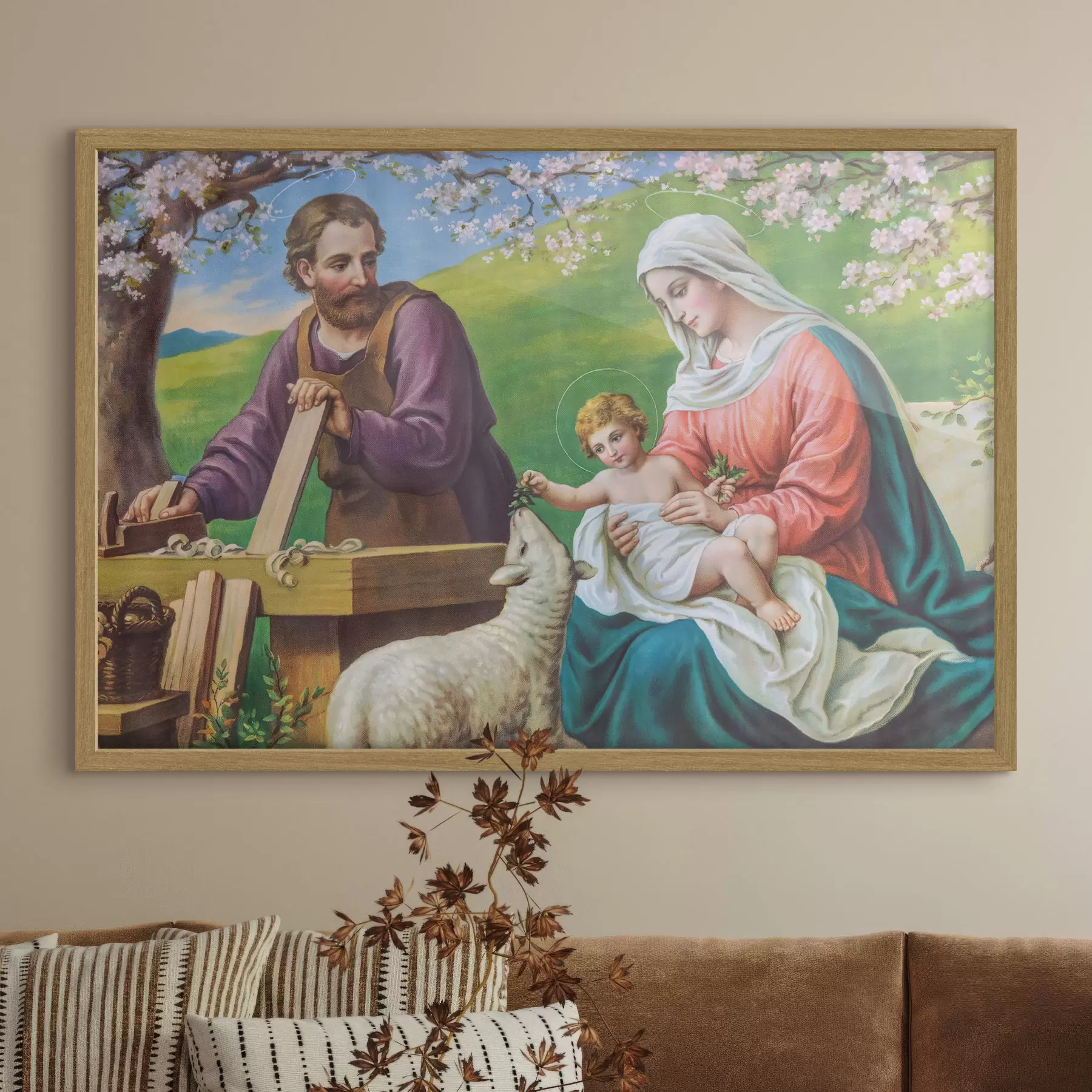 Fototapete Bild der Heiligen Familie f33496