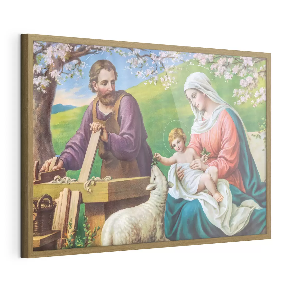 Poster Bild der Heiligen Familie f33496