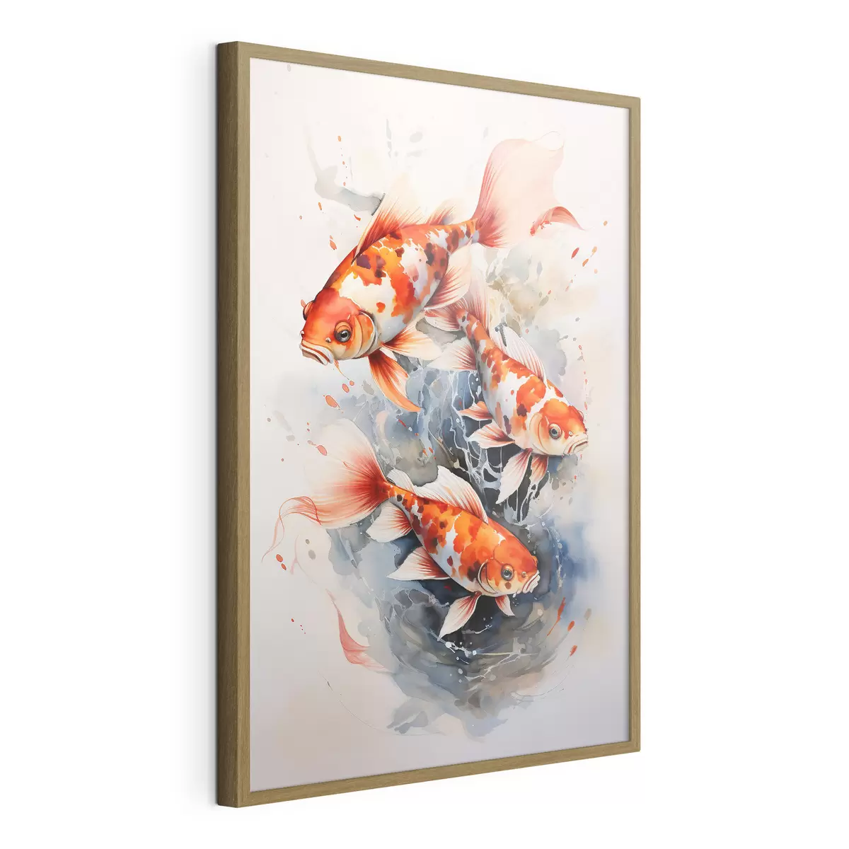 Poster Koi im Teich f34247