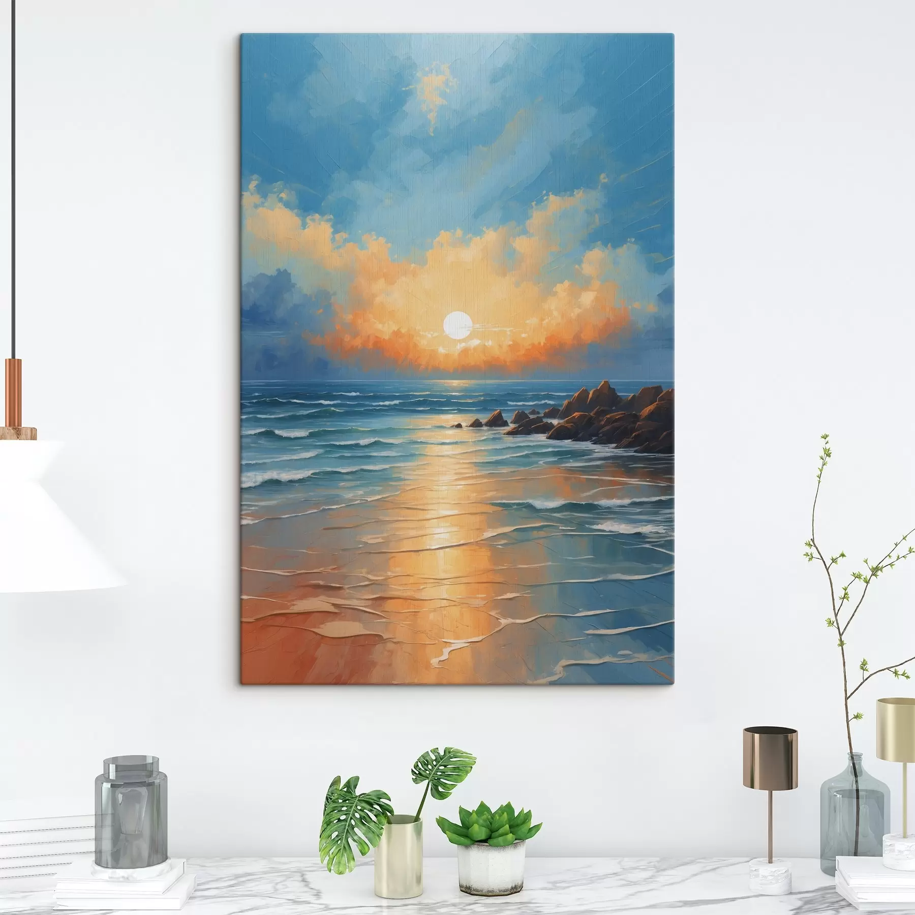 Fototapete Meer und Felsen s42093