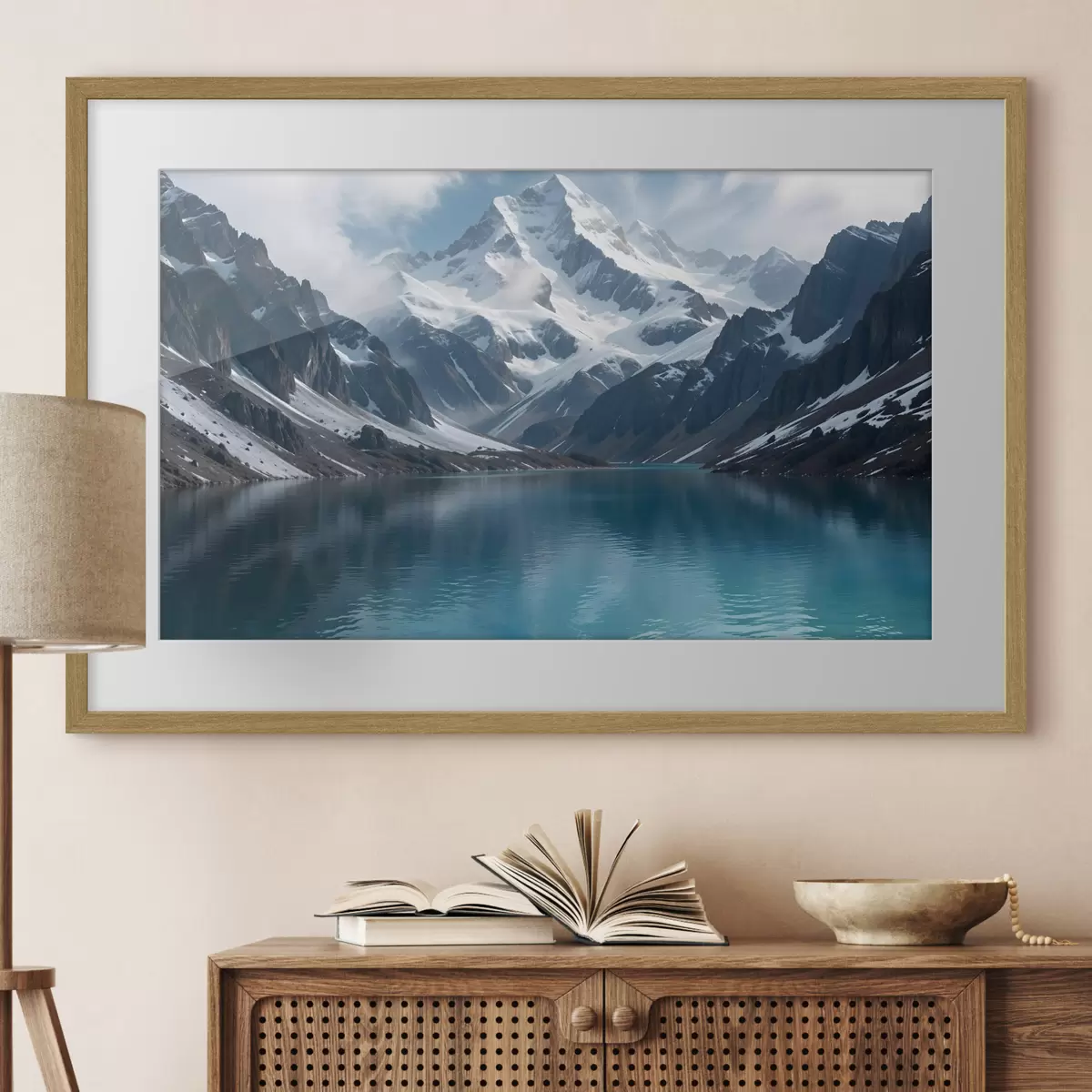Poster Berge und Schwung f42232