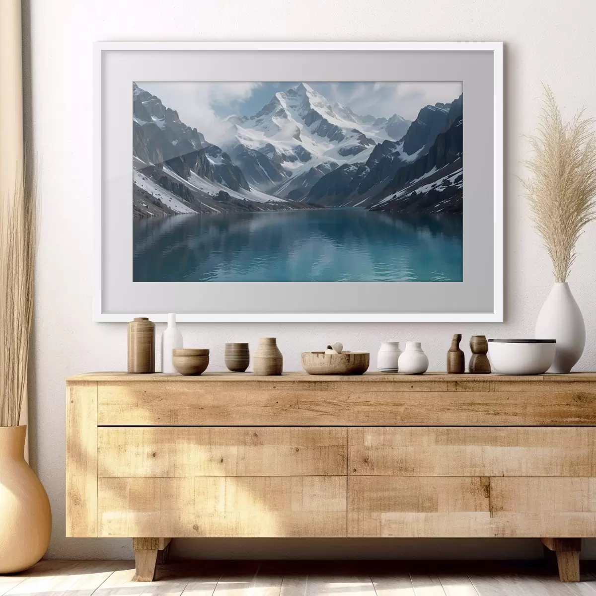 Poster Berge und Schwung f42232