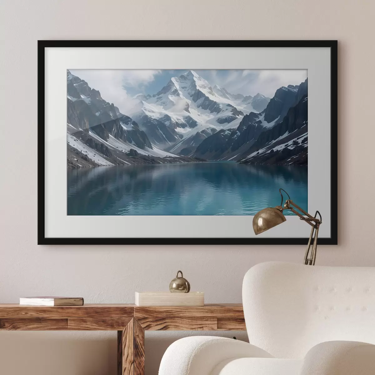 Poster Berge und Schwung f42232