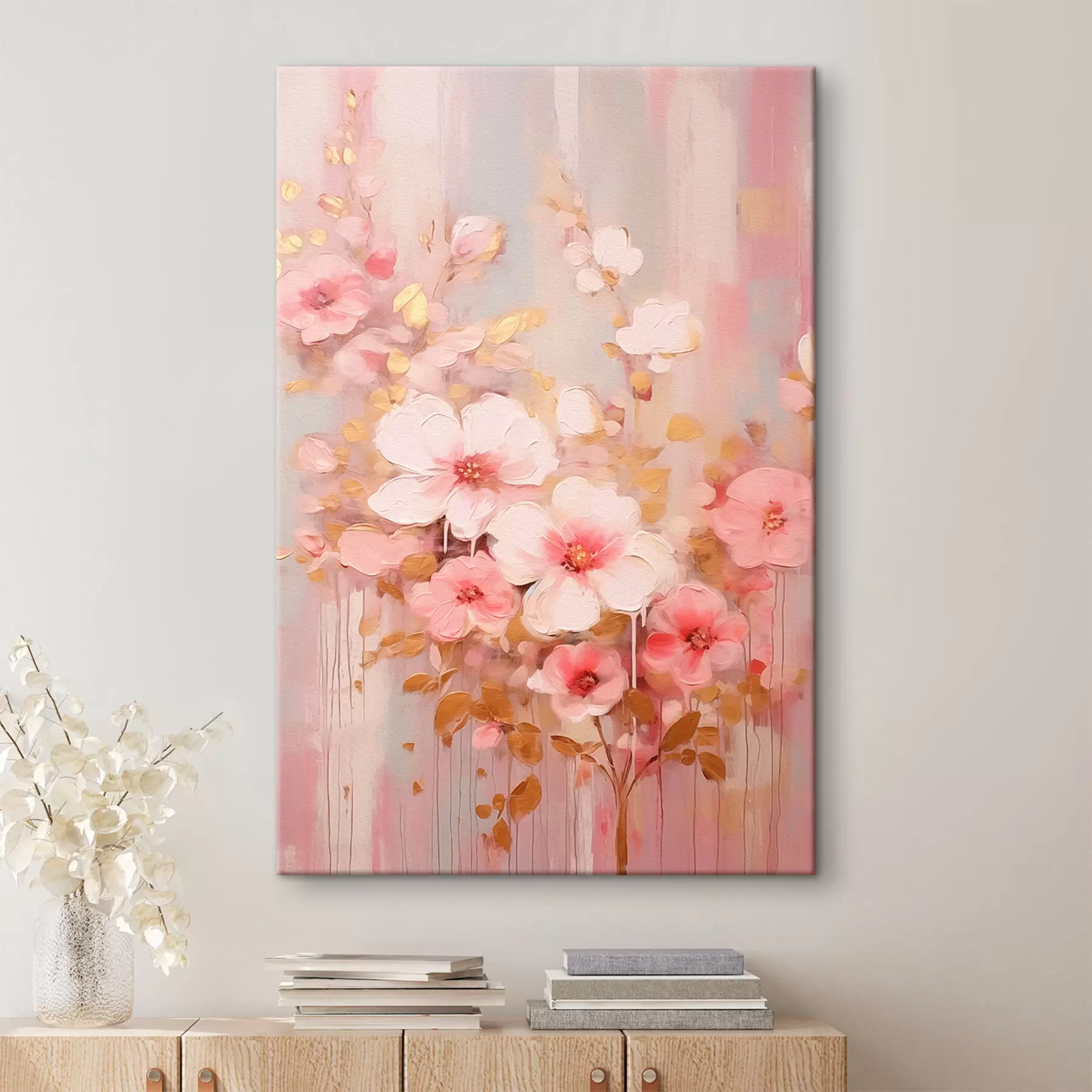 Fototapete Schöne rosa Blumen s42315