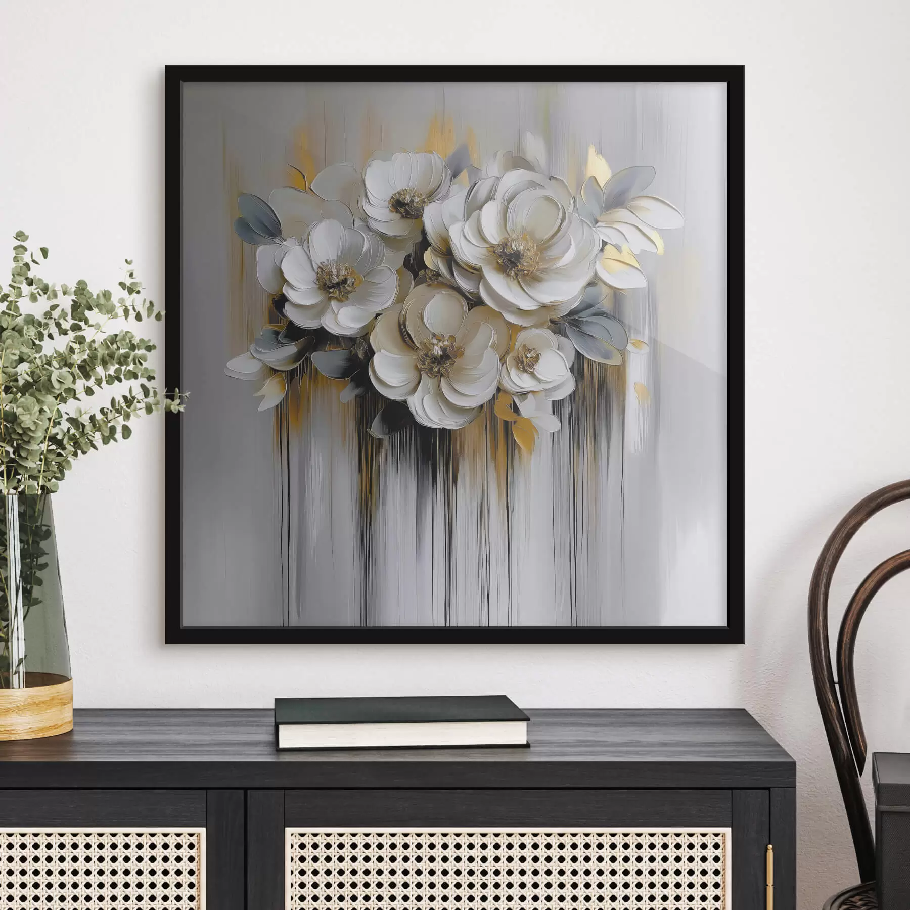 Fototapete Abstrakte Blumen f42244