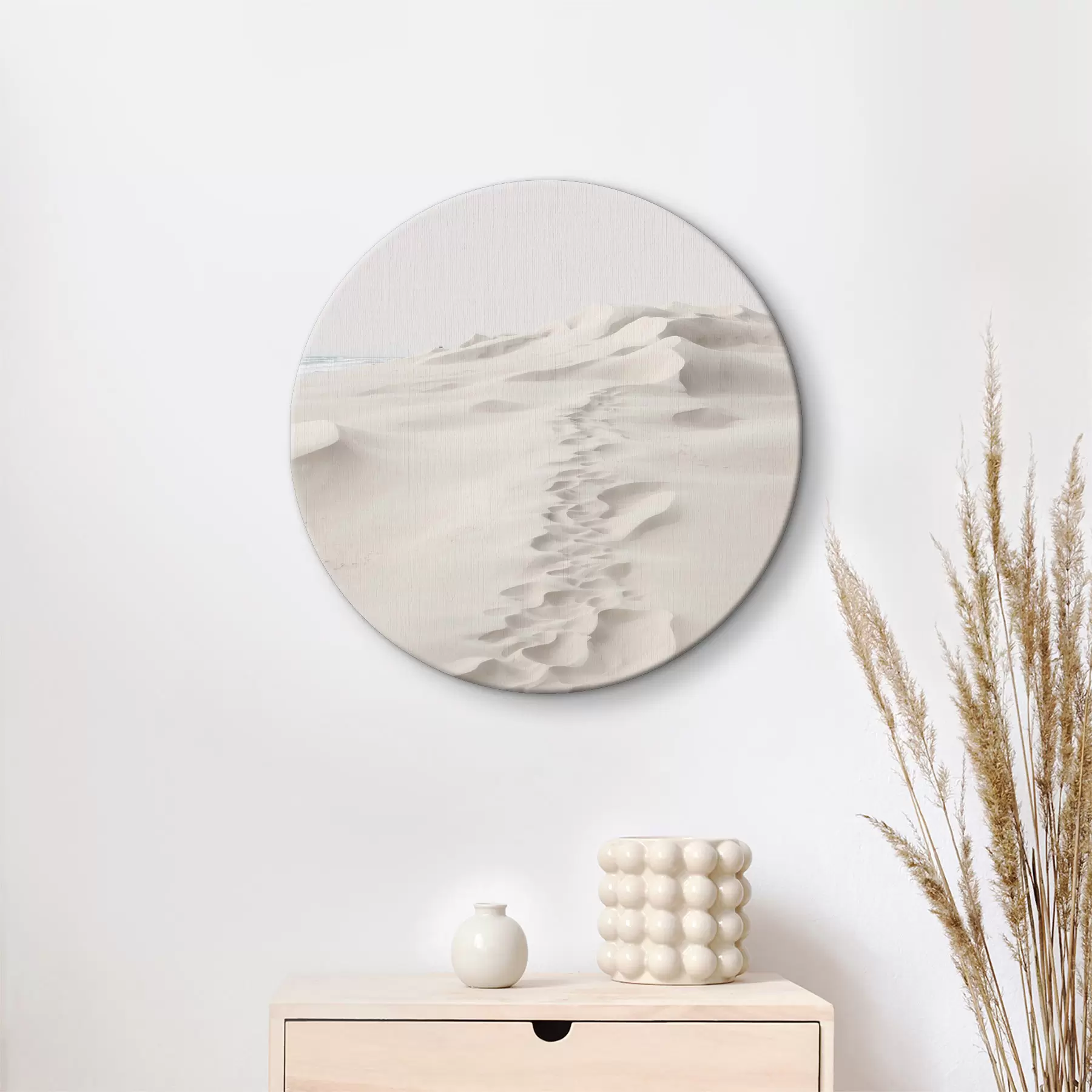 Fototapete Pfad auf weißem Sand r40624