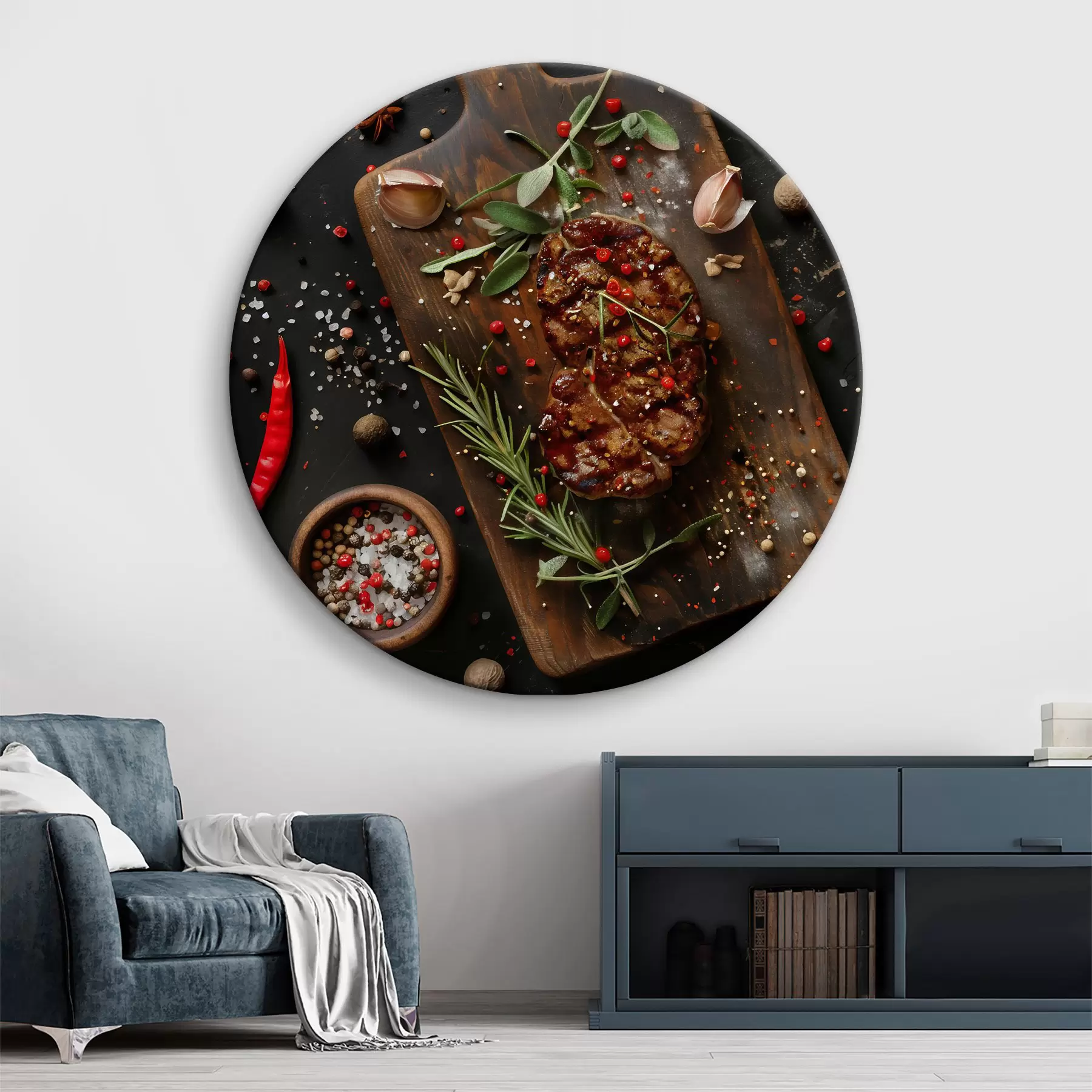 Fototapete Saftiges Steak r40762