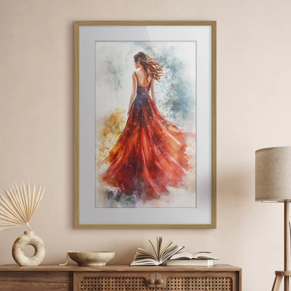 Poster Rote Bewegung f42193