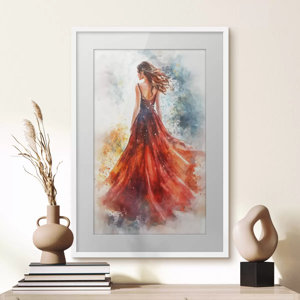 Poster Rote Bewegung f42193