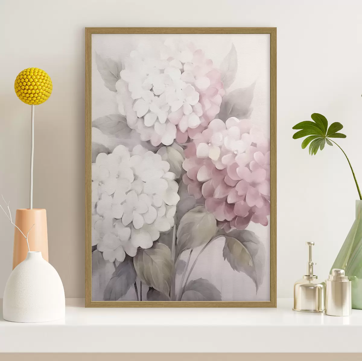 Poster Hortensienblüten f42347