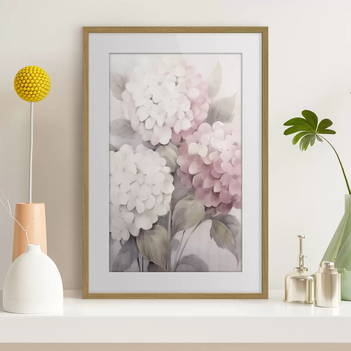 Poster Hortensienblüten f42347