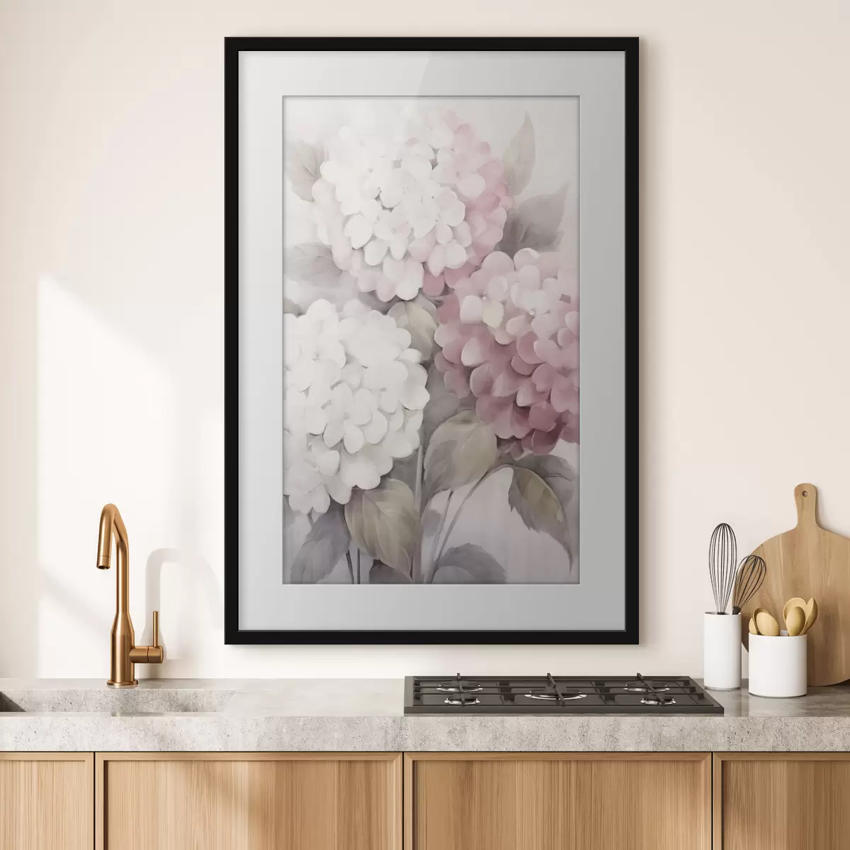 Poster Hortensienblüten f42347