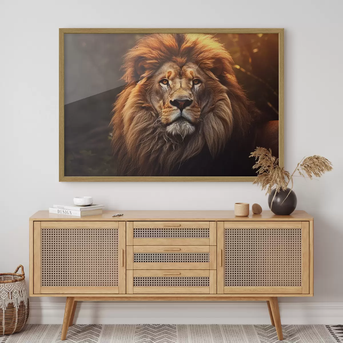 Poster Wunderschöner Löwe f42390