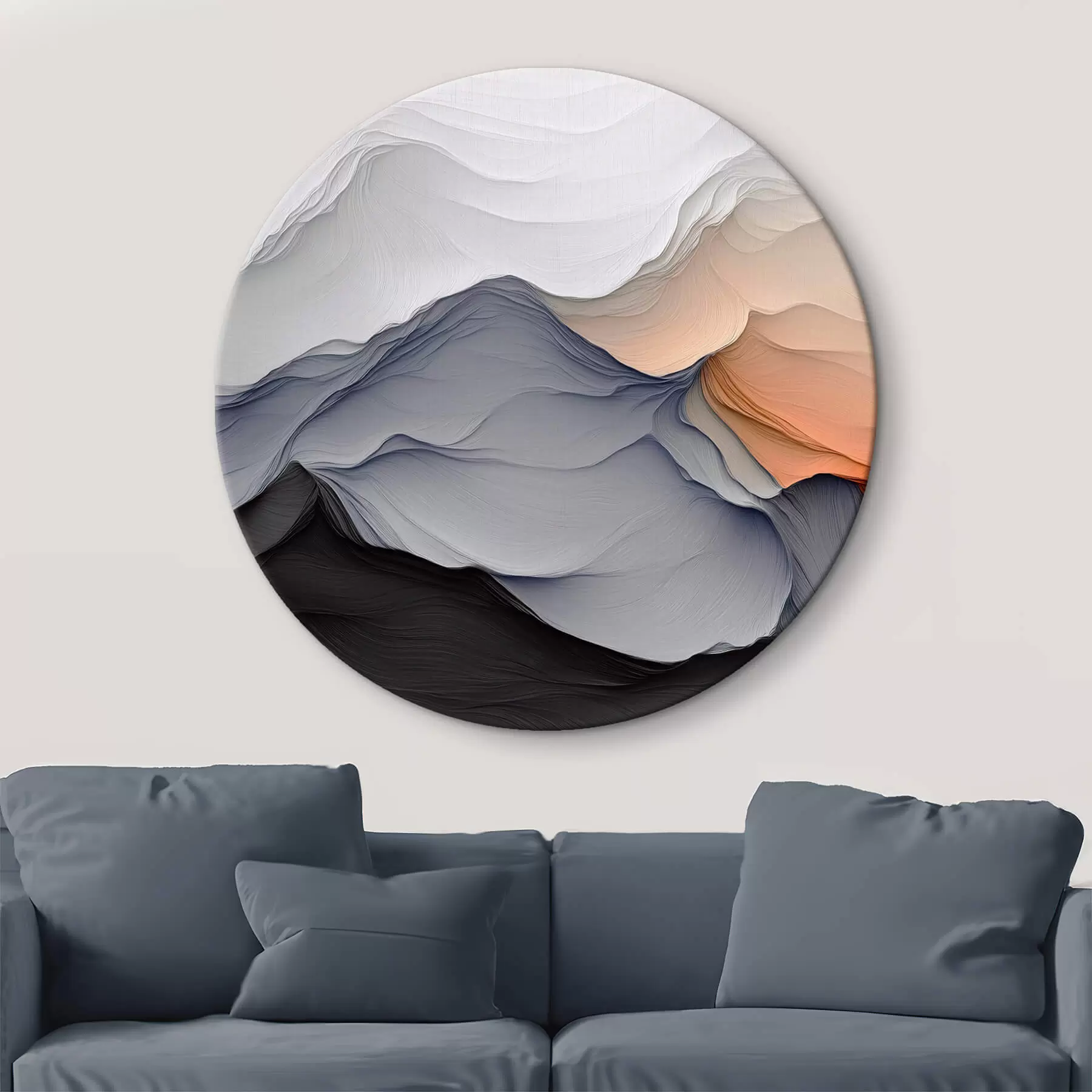 Fototapete Abstraktion mit Nachahmung oder Bergen r42457