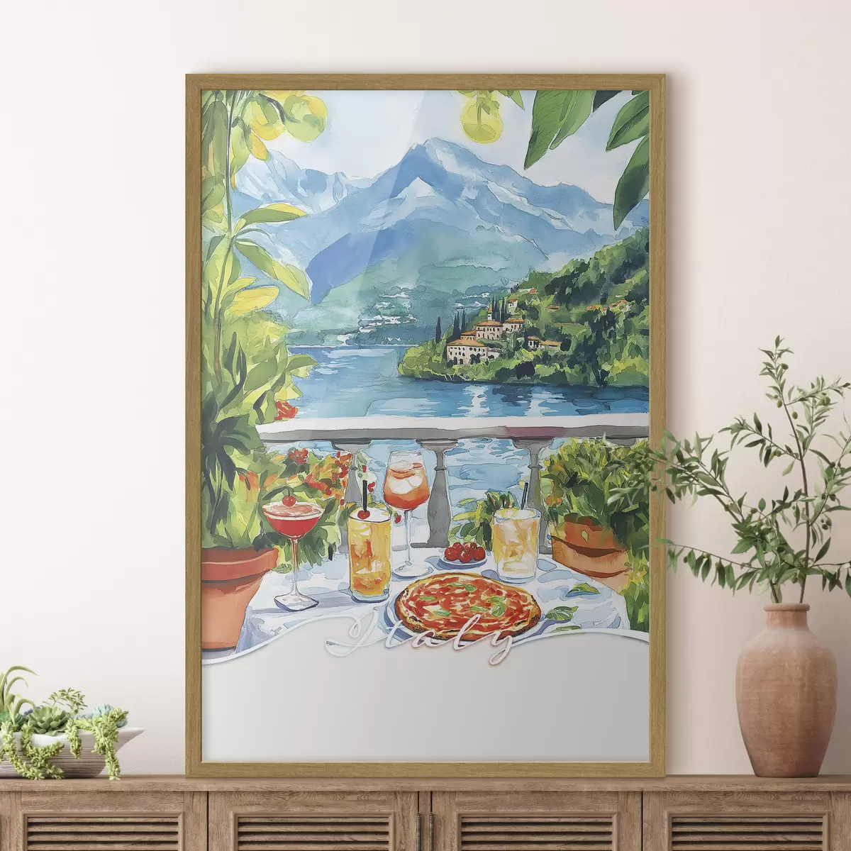 Poster Berge und Liebe f42434