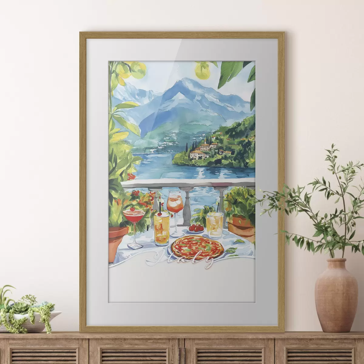 Poster Berge und Liebe f42434