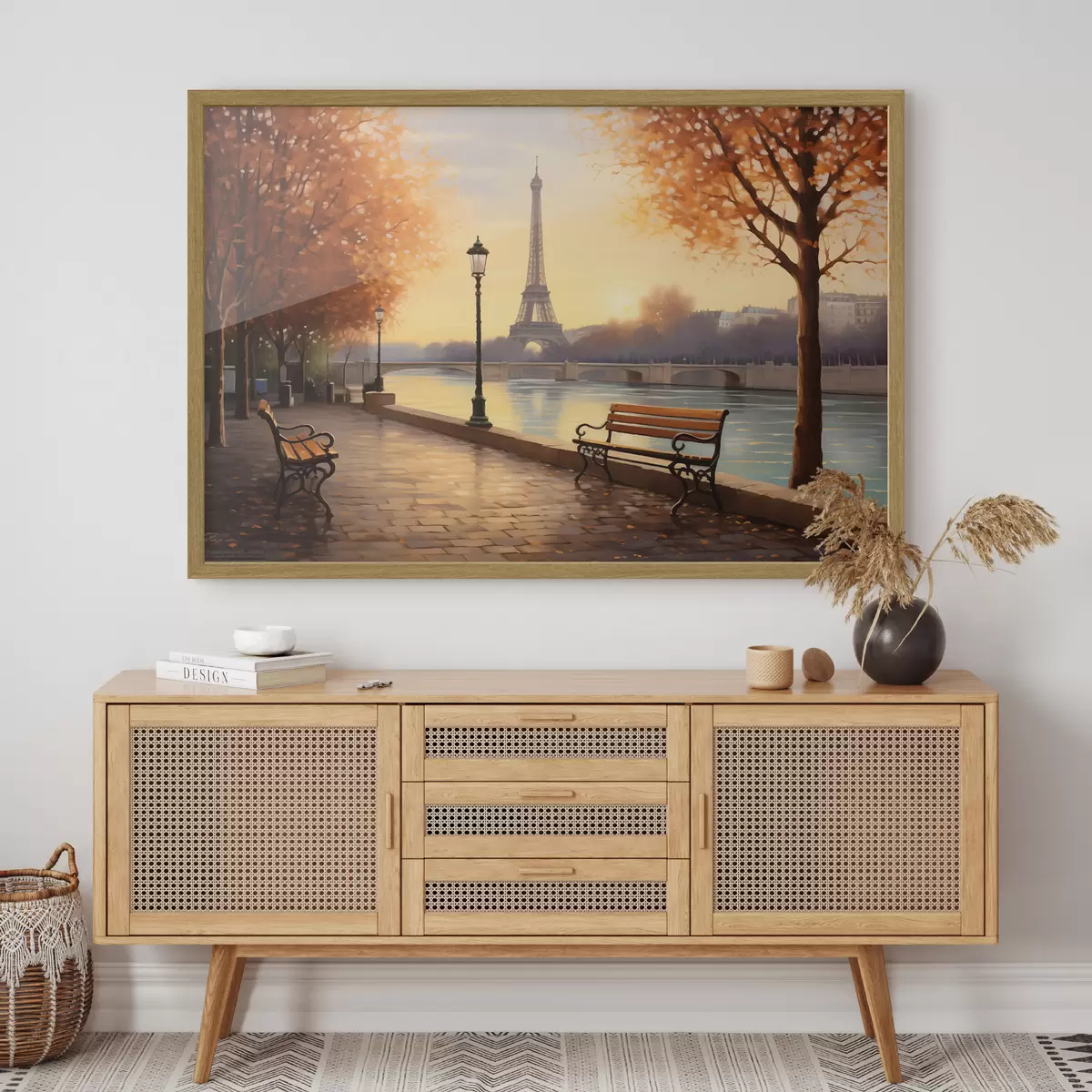 Poster Stadt und Wärme f42577