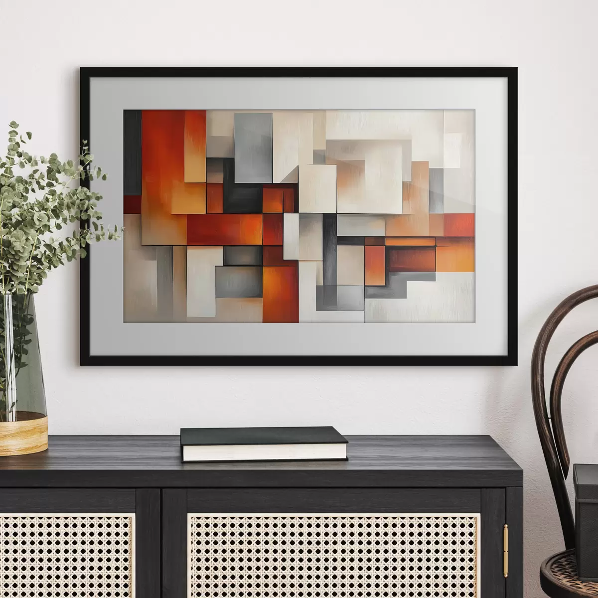 Poster Geometrische Abstraktion f42554