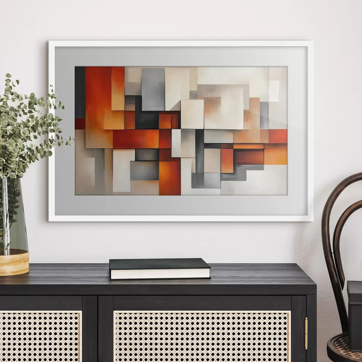 Poster Geometrische Abstraktion f42554