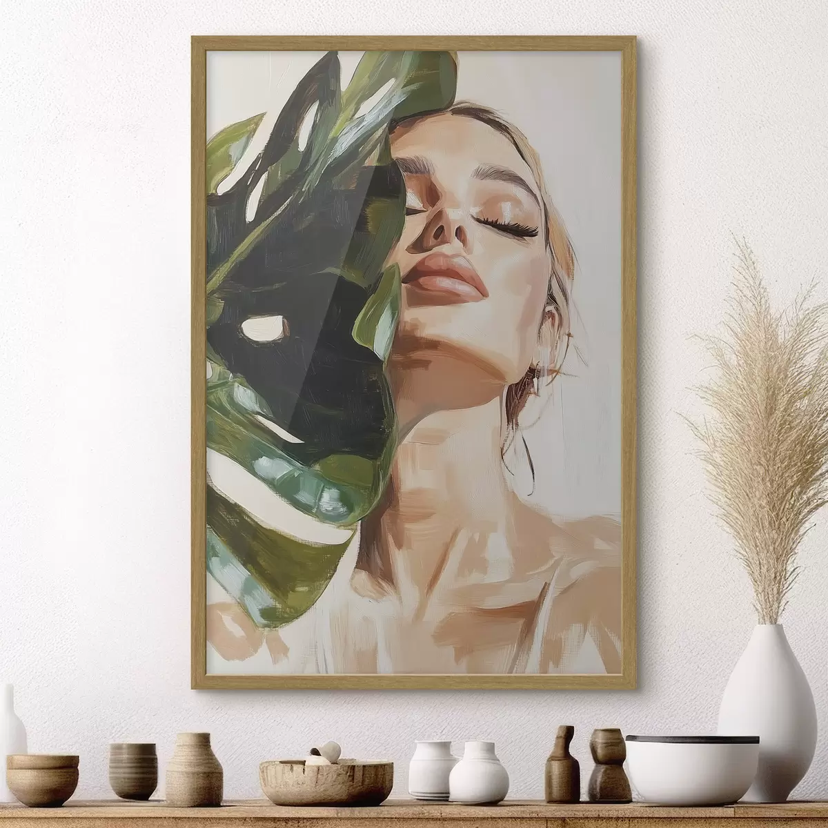 Poster Flüstern und Leichtigkeit f42597